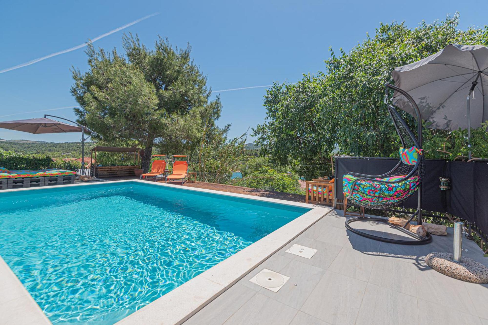 Kuca Mali Raj - Little Paradise Sibenik Bagian luar foto