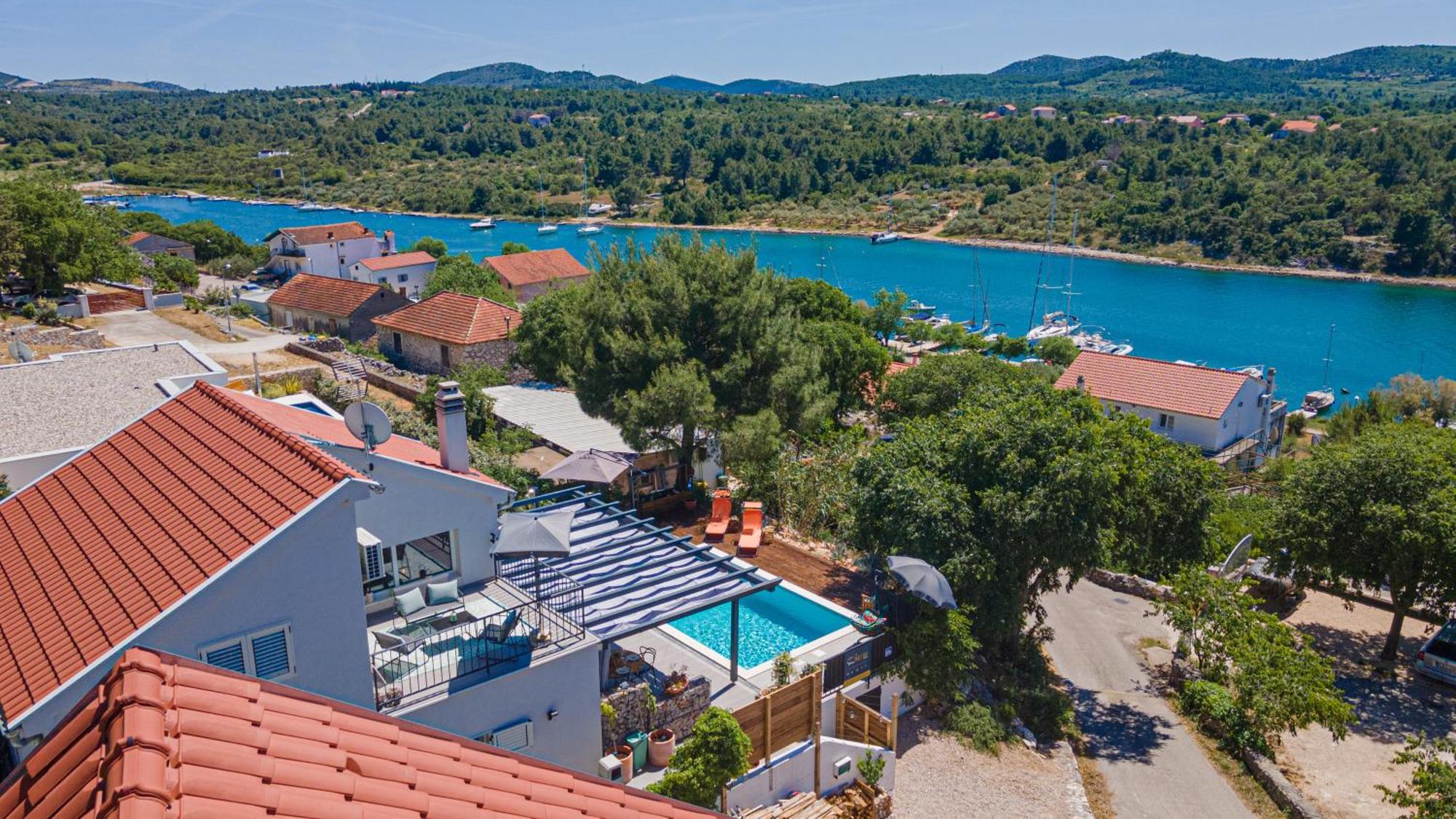 Kuca Mali Raj - Little Paradise Sibenik Bagian luar foto